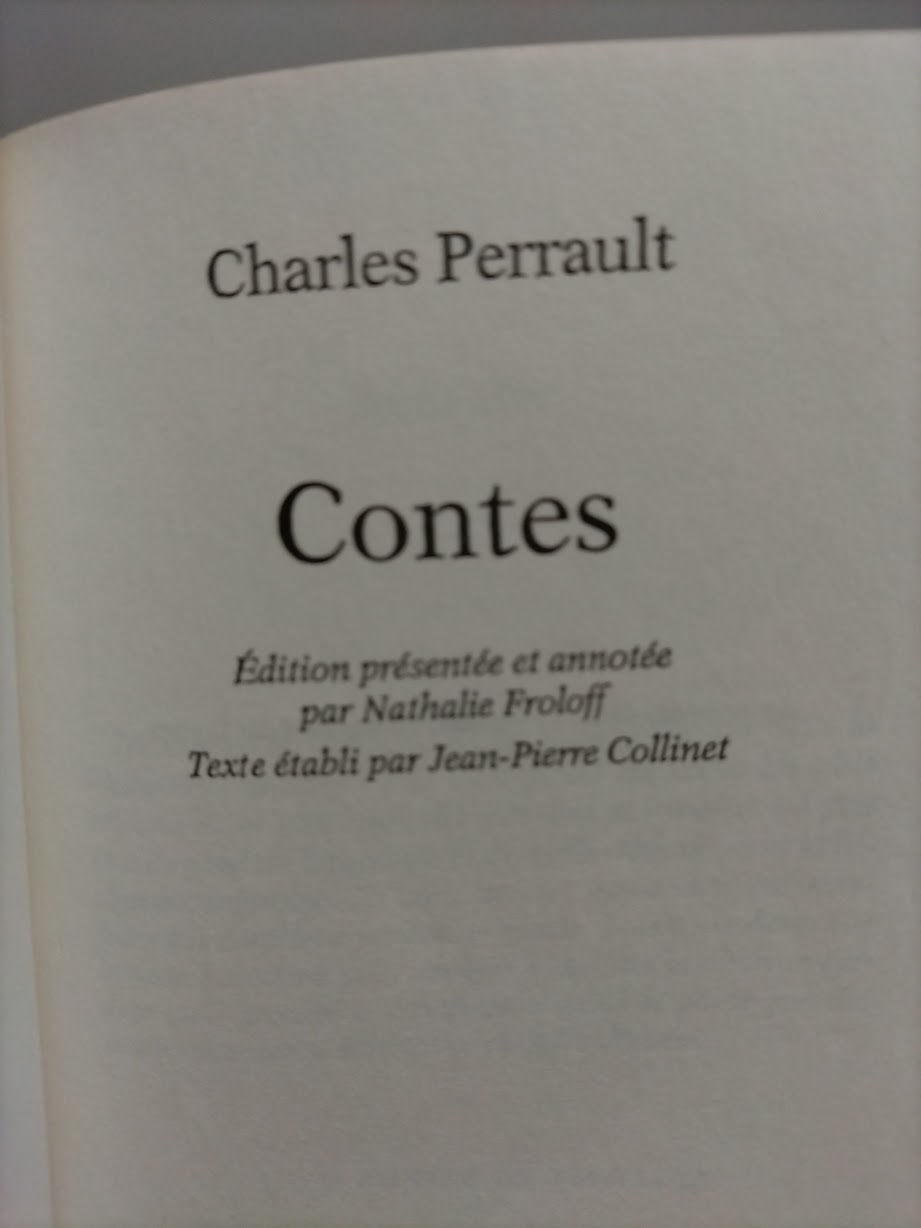 Perrault “Contes” ペローのコンテ 全単語ランキング